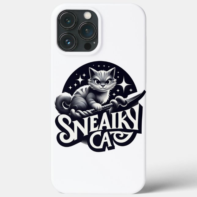 Sneaky cat Case-Mate iPhone case (Back)