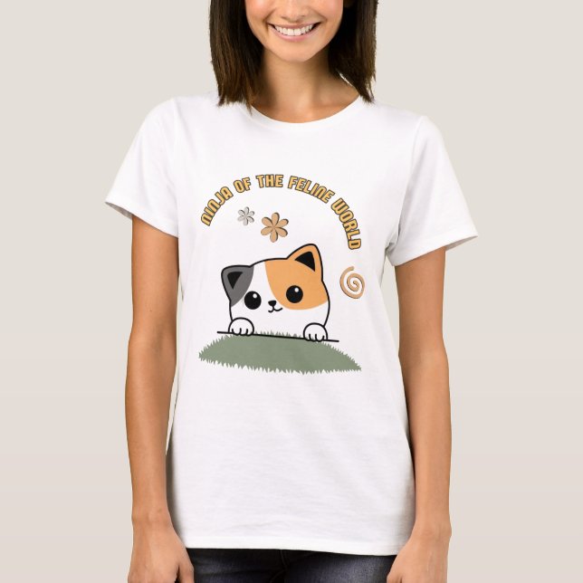 Sneaky Cat T-Shirt (Front)