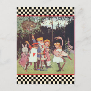 Sneaky Cheshire Cat - Postcard / Invitation