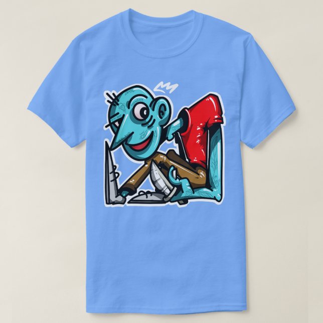 Sneaky dude T-Shirt (Design Front)