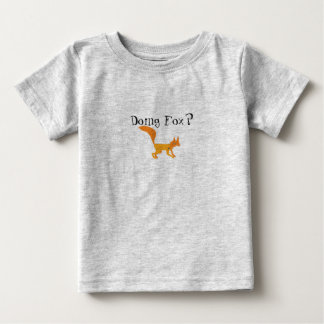 Sneaky Fox Toddler Baby T-Shirt