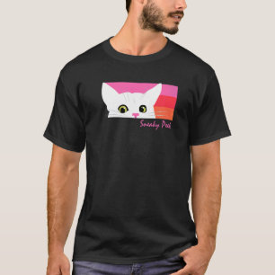Sneaky Peek Cat T-Shirt