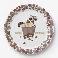 Sneaky Racoon Chocolate Chip Border