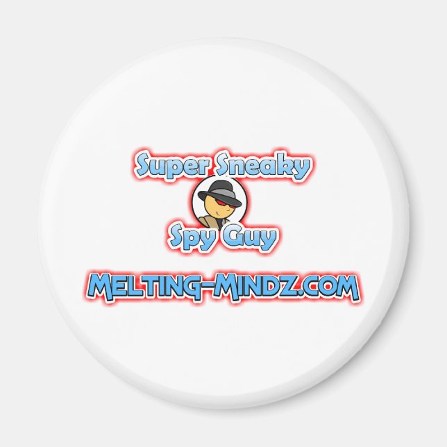 Sneaky Red Eyes Magnet (Front)