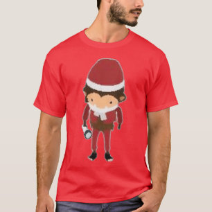Sneaky Sasquatch Christmas Santa Sasquatch T-Shirt