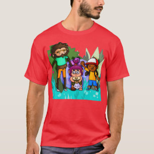 Sneaky Sasquatch Fan Art HandDrawn Present T-Shirt
