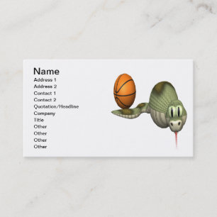 Sneaky Snake Business Card