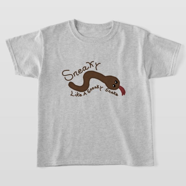Sneaky Snake T-Shirt (Laydown)