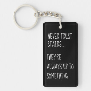 Sneaky Stairs Key Ring