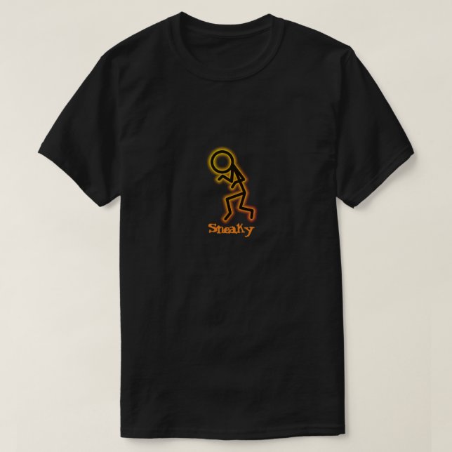 "Sneaky" T-Shirt (Design Front)
