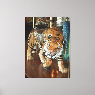 Sneaky Tiger Canvas Print
