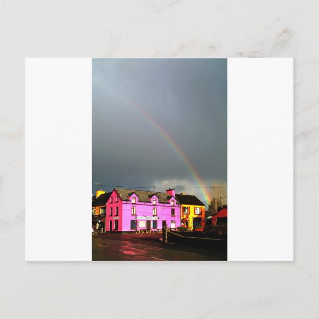 Sneem Rainbow Ring of Kerry Postcard (Front)