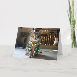 Sneezin's Greetings Holiday Card