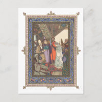 Snegurochka before Tsar Berendei