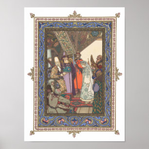 Snegurochka before Tsar Berendei Poster