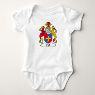 Snell Family Crest Baby Bodysuit