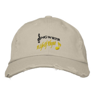 SNGWRTR EMBROIDERED CAP