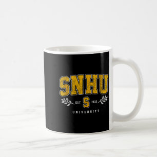 Snhu Collegiate Arch Retro Design For Men Women Coffee Mug