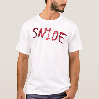 Snide Red Logo T-Shirt