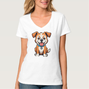 Sniff Happens – Funny Dog Cartoon T-Shirt