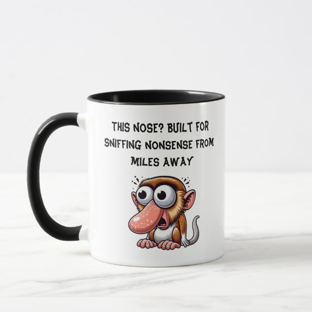 Sniffing BS Since Birth Mug (Left)
