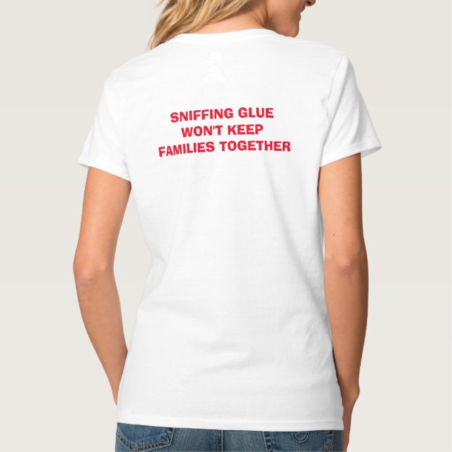 SNIFFING GLUE T-Shirt (Back)