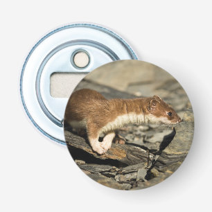 Sniffing Weasel Bottle Opener