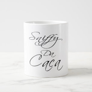 SNIFFY DA CACA LARGE COFFEE MUG