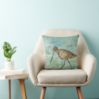 Snipe Coastal Shorebird Beach House Decor