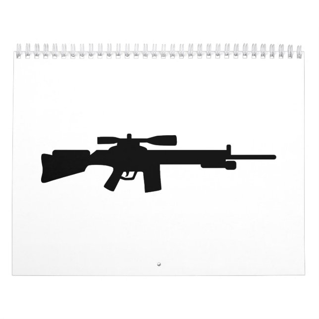 Sniper rifle calendar (Cover)