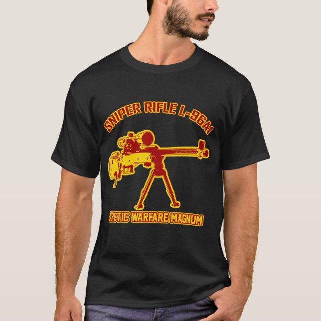 Sniper Rifle L-96A1 T-Shirt (Front)