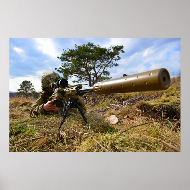 Sniper Training Poster (Front)