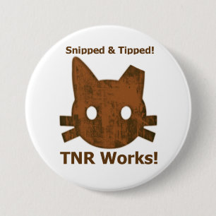 Snipped & Tipped TNR button