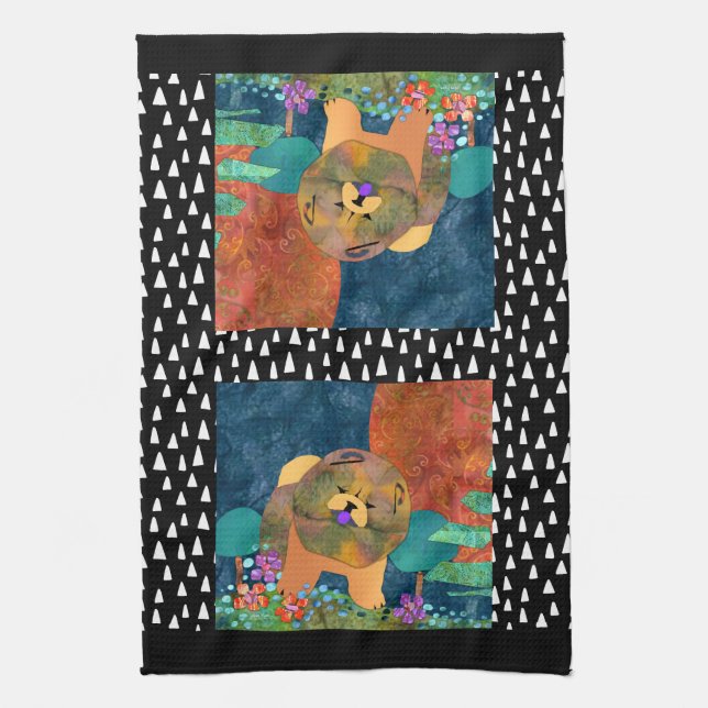 SNIPPETS Chow kitchen/dog show towel (Vertical)