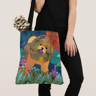SNIPPETS Chow Tote or crossbody bag