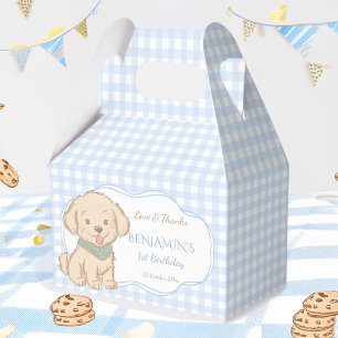 Snips, Snails, and Puppy Dog Tails vintage party Favour Box