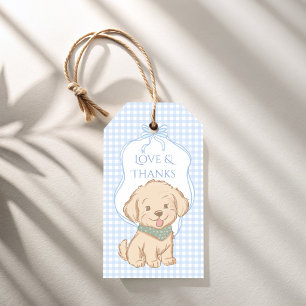 Snips, Snails Puppy Dog Tails vintage party favour Gift Tags