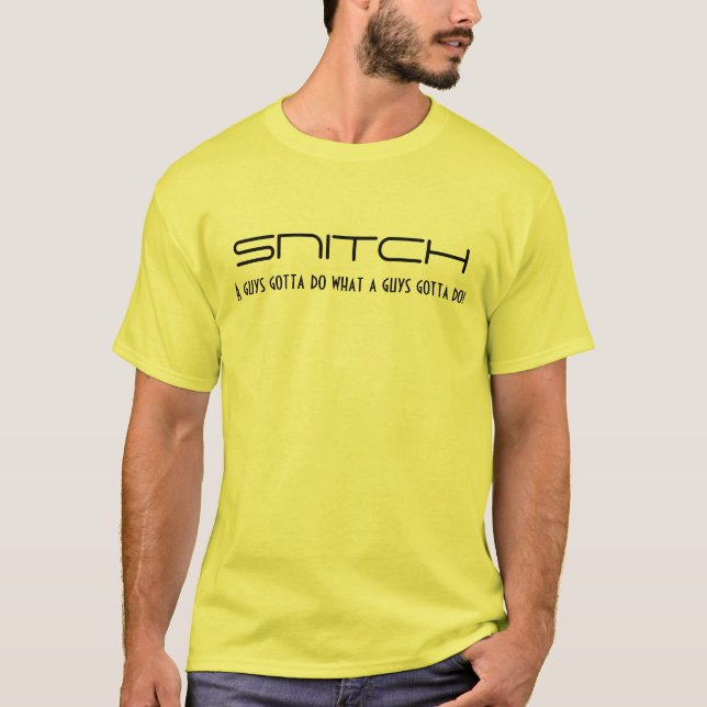 SNITCH T-Shirt (Front)
