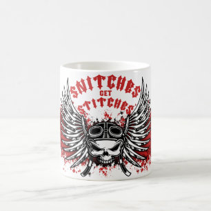 Snitches Get Stitches Coffee Mug
