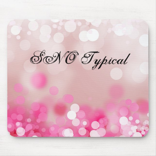 SNO Typical Glam Mouse Pad (Front)