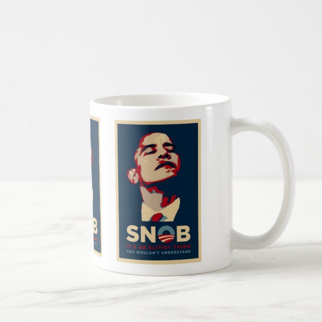 Snob Coffee Mug (Right)