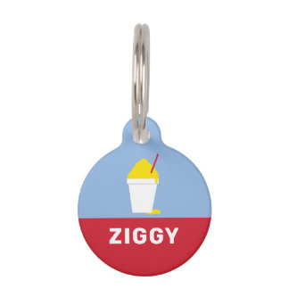 SNOBALL (RED) PET TAG