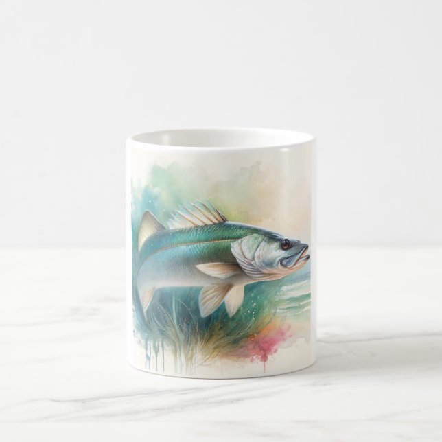 Snook 100924AREF118 - Watercolor Coffee Mug (Center)
