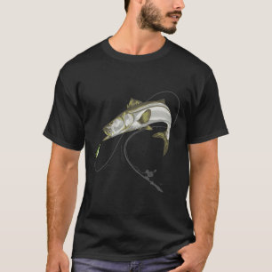 Snook robalo sergeant fish linesider seifffish T-Shirt