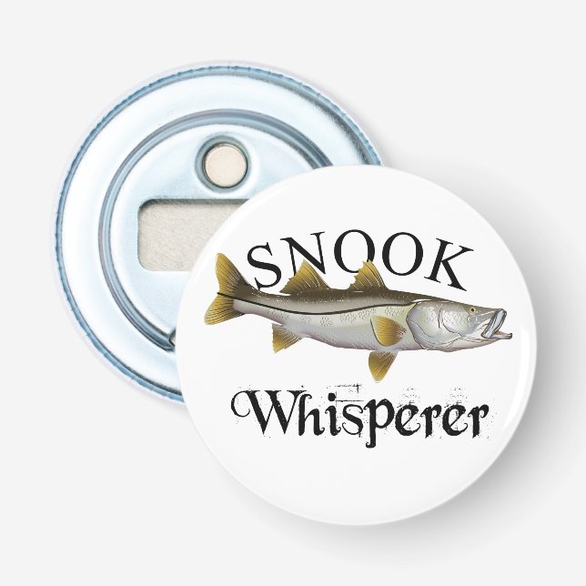 Snook Whisperer Light Bottle Opener (Front)