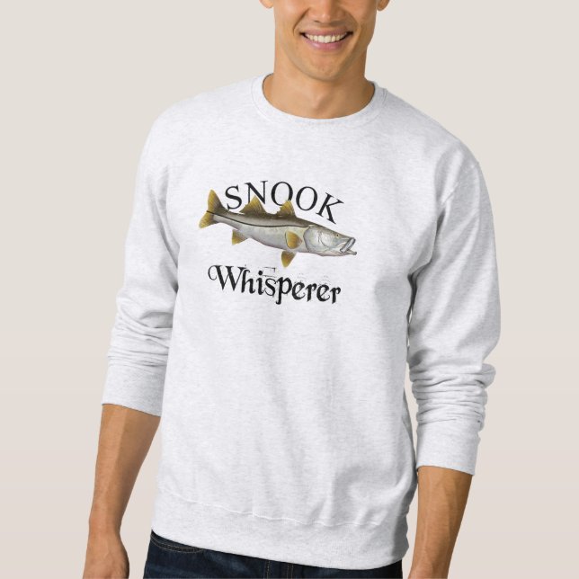 Snook Whisperer Light Sweatshirt (Front)