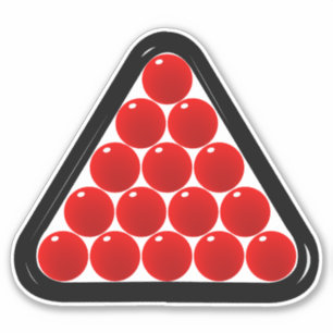 Snooker Balls in Triangle
