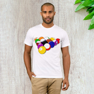 Snooker Balls Mens T-Shirt