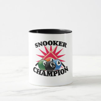 Snooker Champion Mug