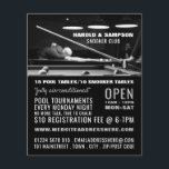 Snooker Club Portrait, Pool, Snooker Club Advert Flyer<br><div class="desc">Snooker Club Portrait,  Pool,  Snooker Club Advertising Flyers By The Business Card Store.</div>